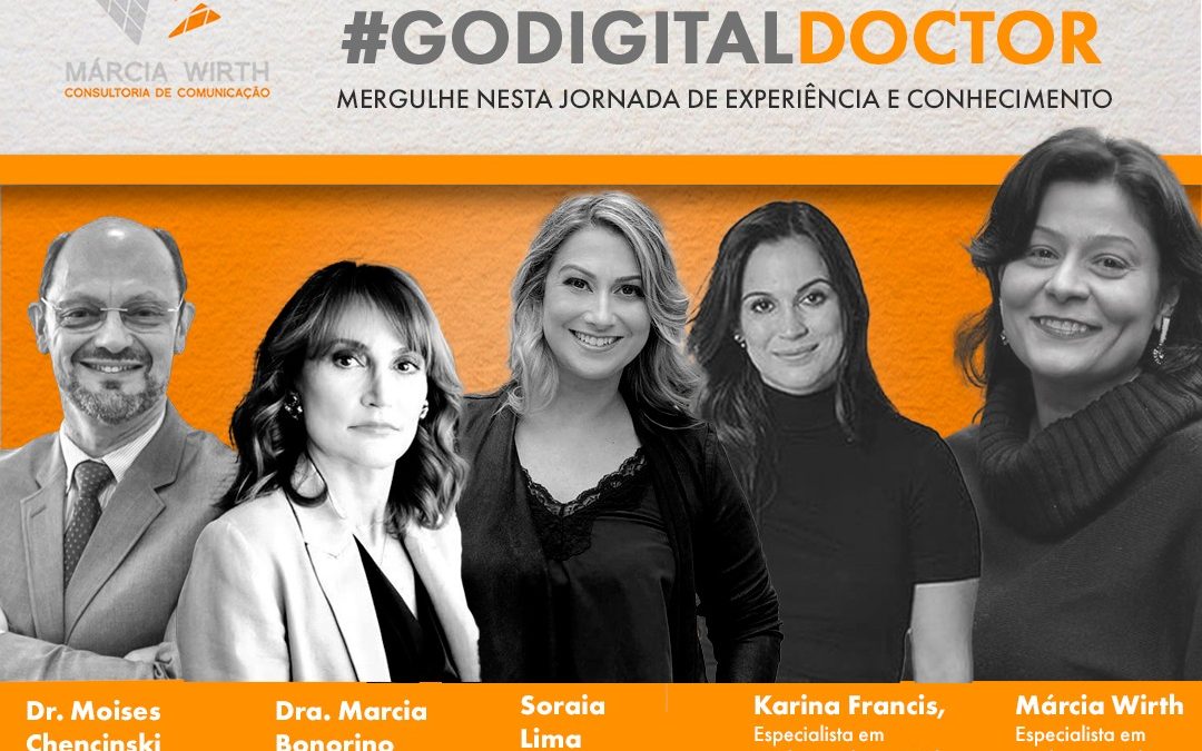 Lives #GoDigitalDoctor: programação de outubro